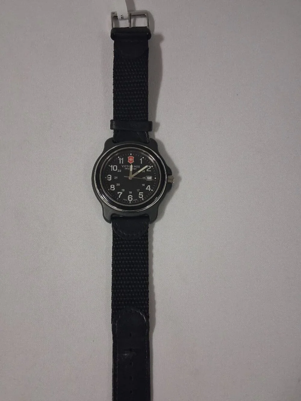 Victorinox Men’s Original XL Black Stainless Steel Watch 249087
